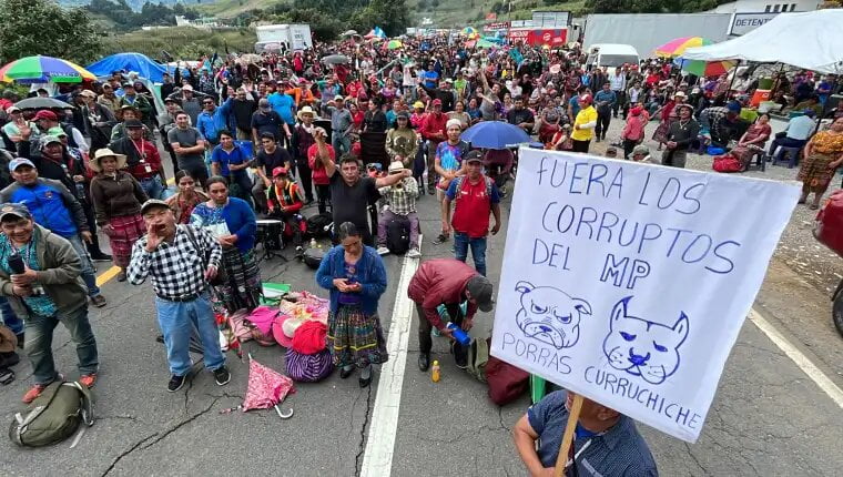 Bloqueos Guatemala